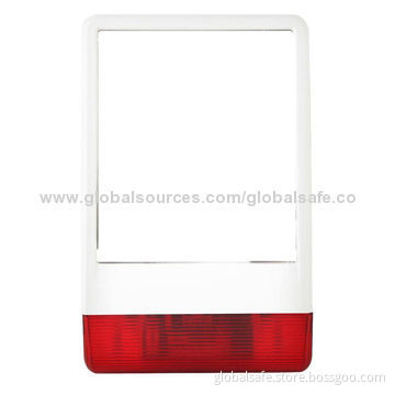 Outdoor spot alarm system with siren, low power and long standby